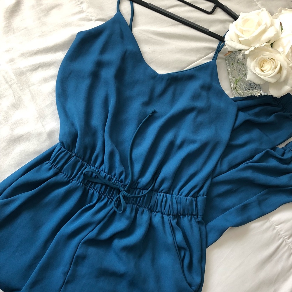 Teal Jumpsuit / Romper